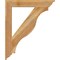 Ekena Millwork Funston Traditional Rough Sawn Bracket, Western Red Cedar, 4"W x 30"D x 36"H BKT04X30X36FST01RWR - alternate 2